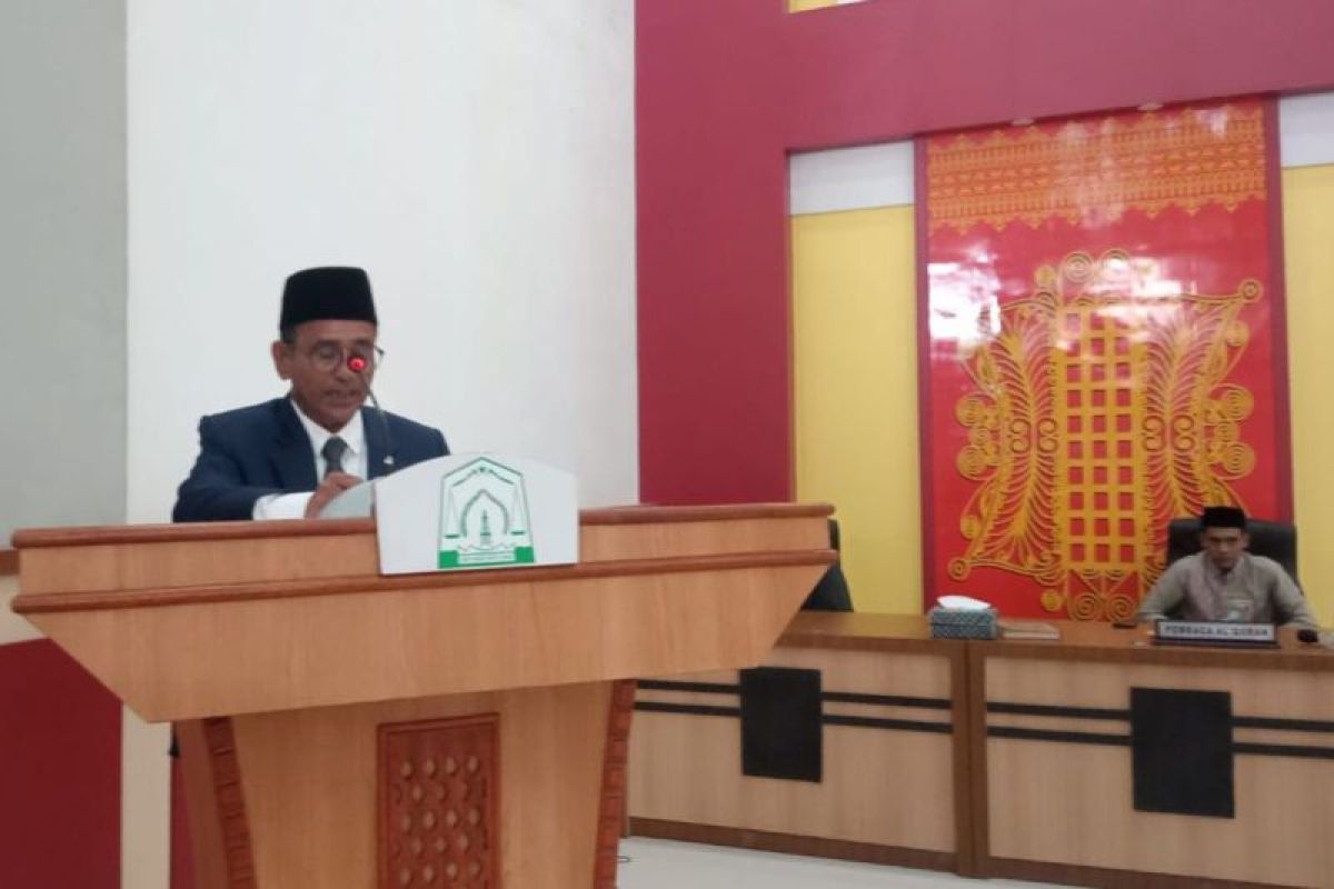 Hadiri penyampaian rekomendasi DPRK, ini kata Pj Bupati Aceh Timur