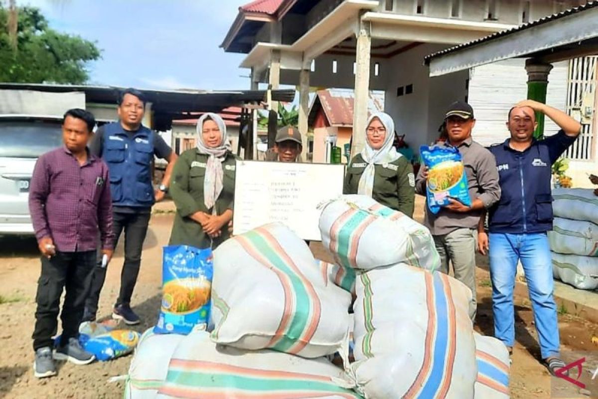 Dinas Tanaman Pangan Gorontalo Utara salurkan bantuan benih padi