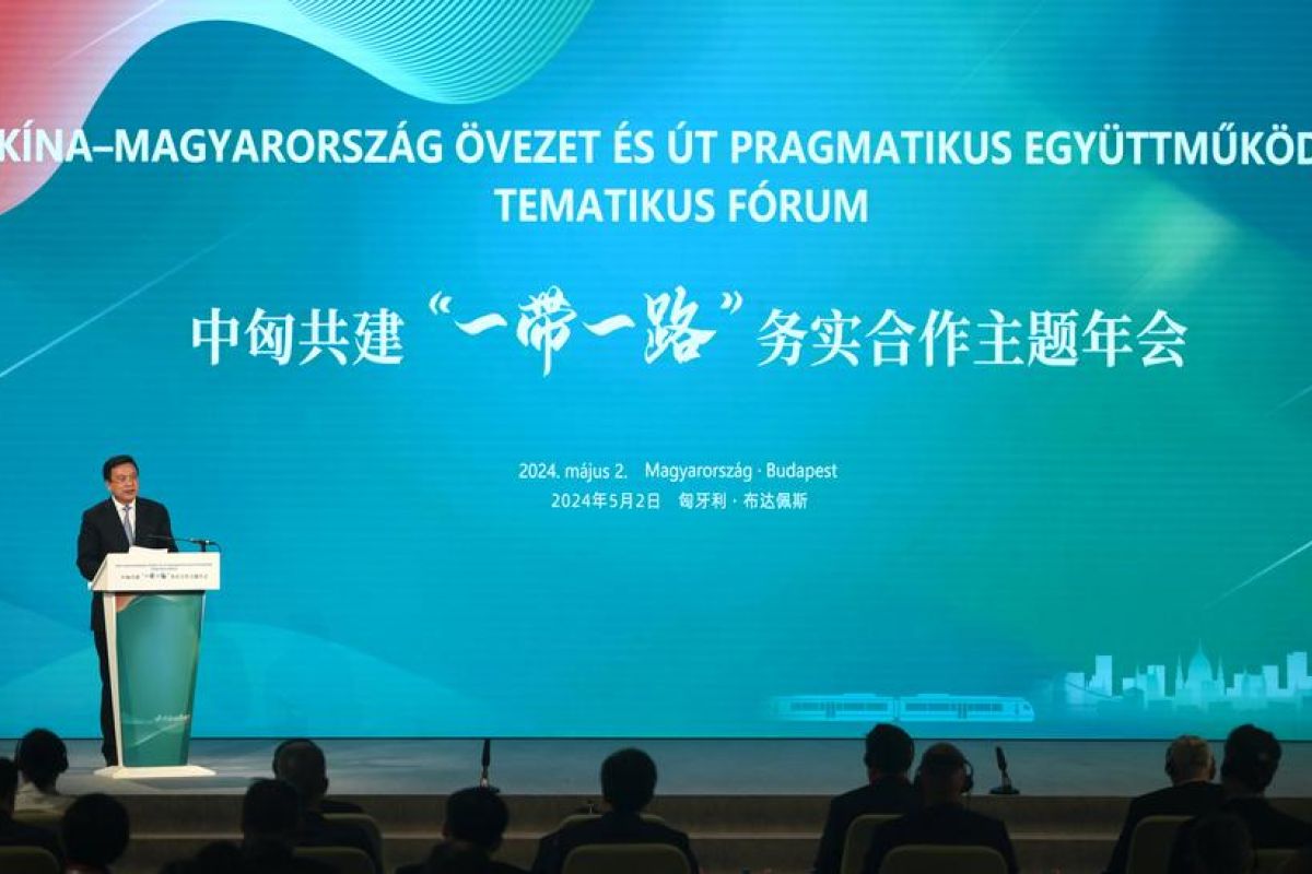 Berbagai pencapaian diraih dalam konferensi BRI China-Hongaria