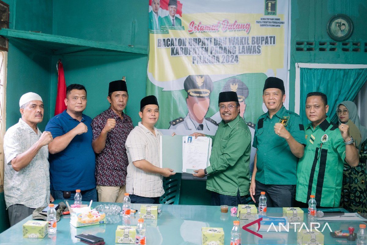 Putra Mahkota-Achmad Fauzan berharap dukungan PPP di Pilkada Padang Lawas
