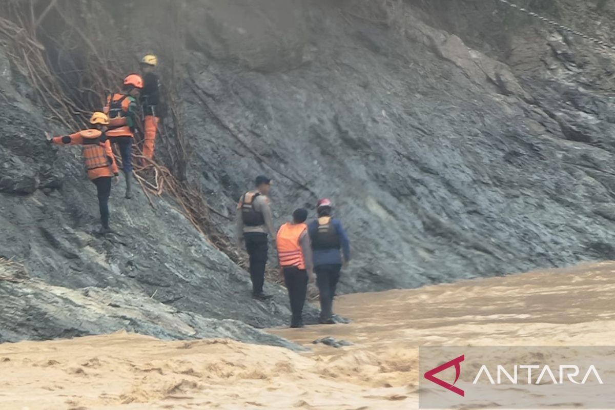 Basarnas bagi lima tim mencari anak korban banjir yang hilang di Luwu