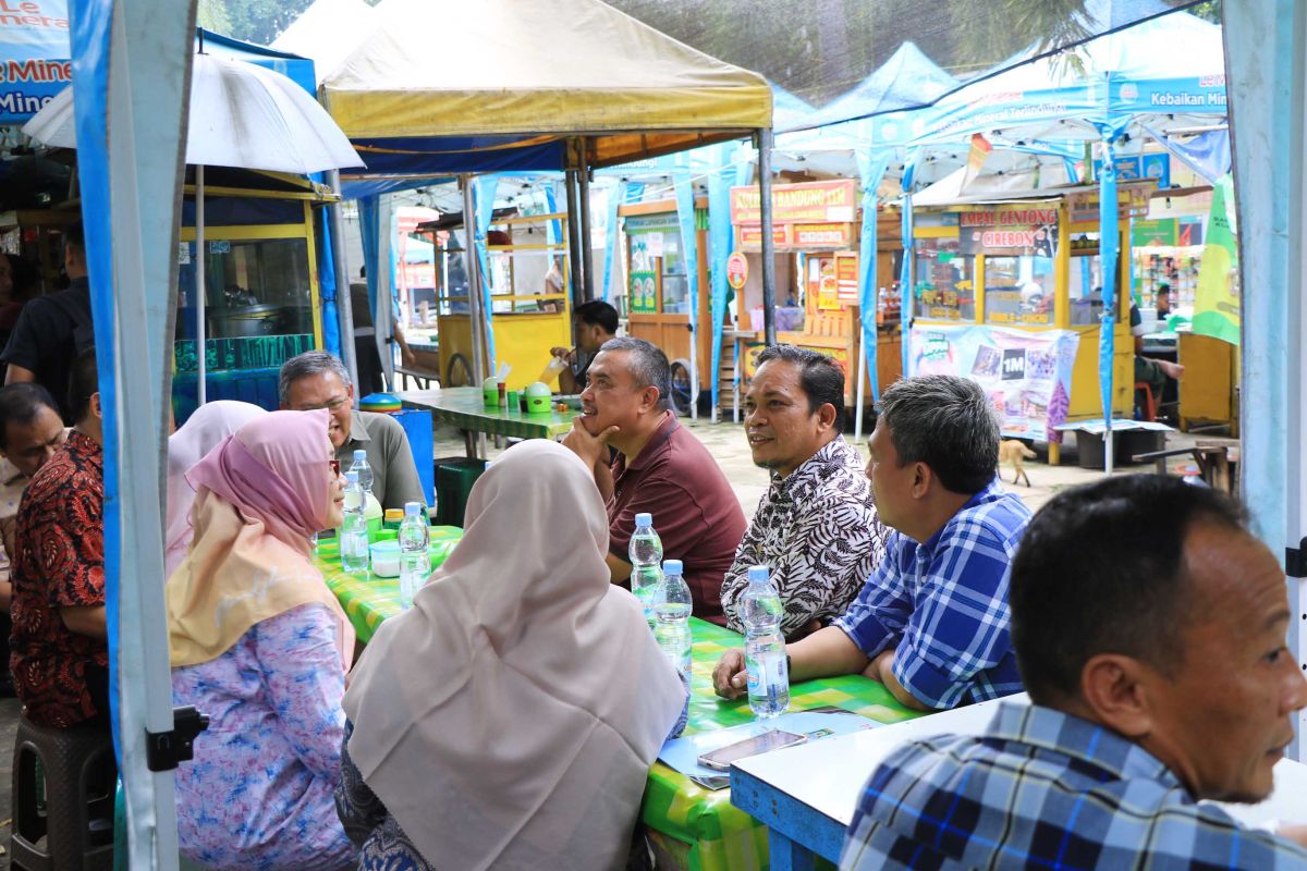 Kawasan Kuliner Parlan Tangerang dipusatkan jadi lebih baik
