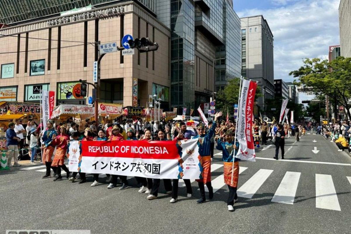 Indonesia ikuti Festival Hakata Dontaku di libur pekan emas Jepang