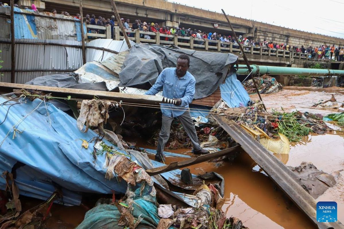 Jumlah korban tewas akibat banjir di Kenya sudah capai 219 orang