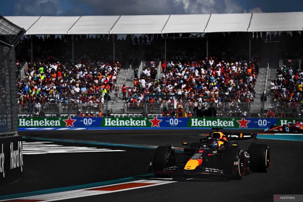 Formula 1: Klasemen pebalap, Verstappen dipuncak dan Norris posisi kelima