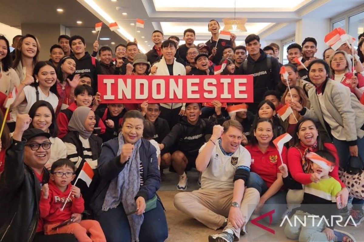 Timnas U-23 tiba di Paris untuk mainkan pertandingan playoff lawan Guinea