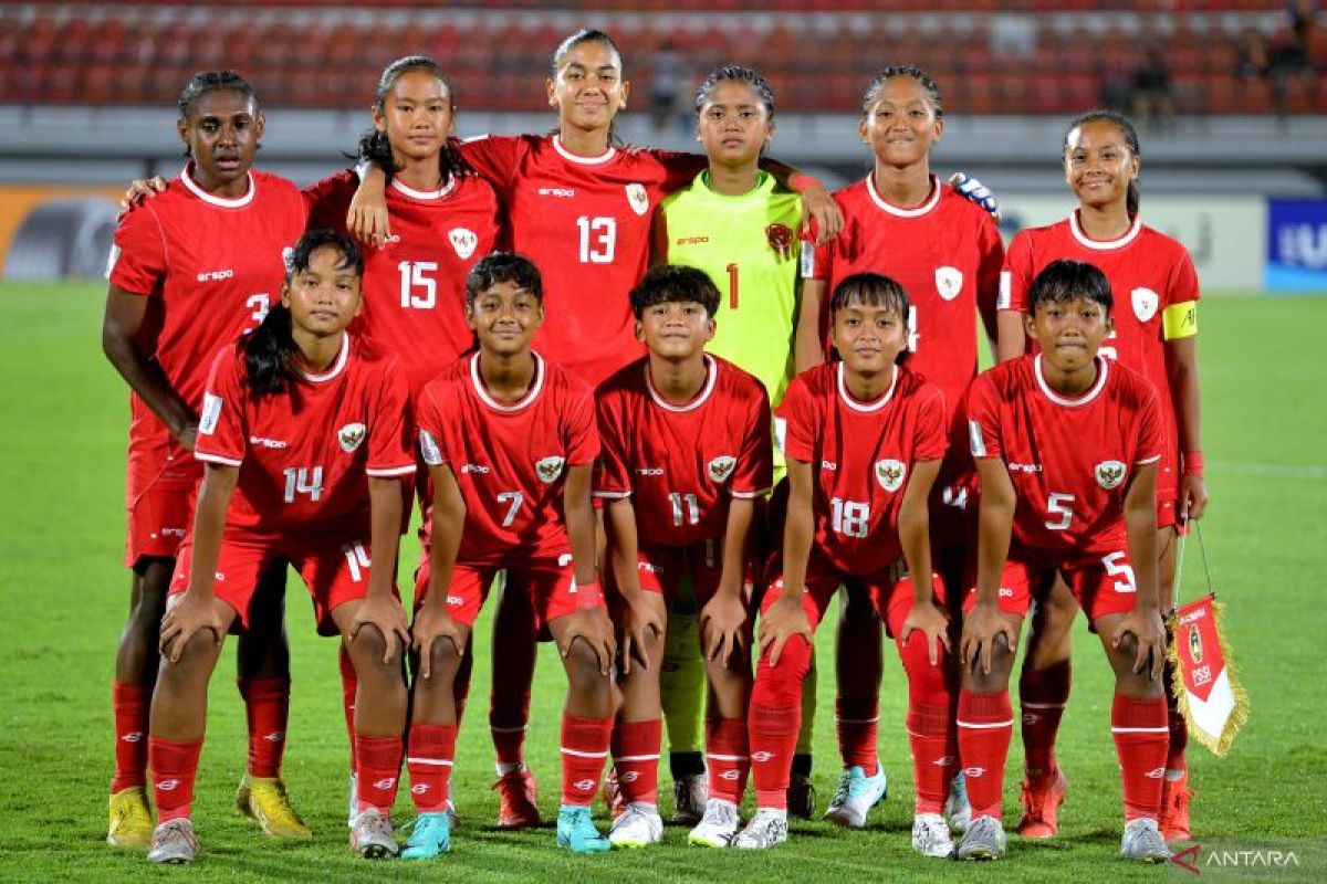 Jadwal pertandingan kedua fase grup Piala Asia Putri U-17 2024: Indonesia vs Korea Selatan
