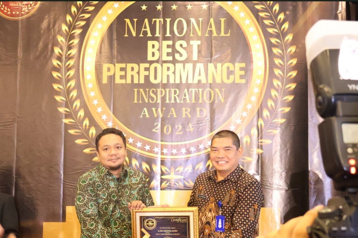 RSUD Campurdarat raih penghargaan Indonesia Top of Award 2024