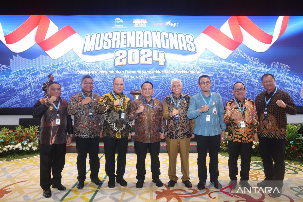 Pj Gubernur bersama Sekda Sultra hadiri Musrenbangnas 2024 di Jakarta