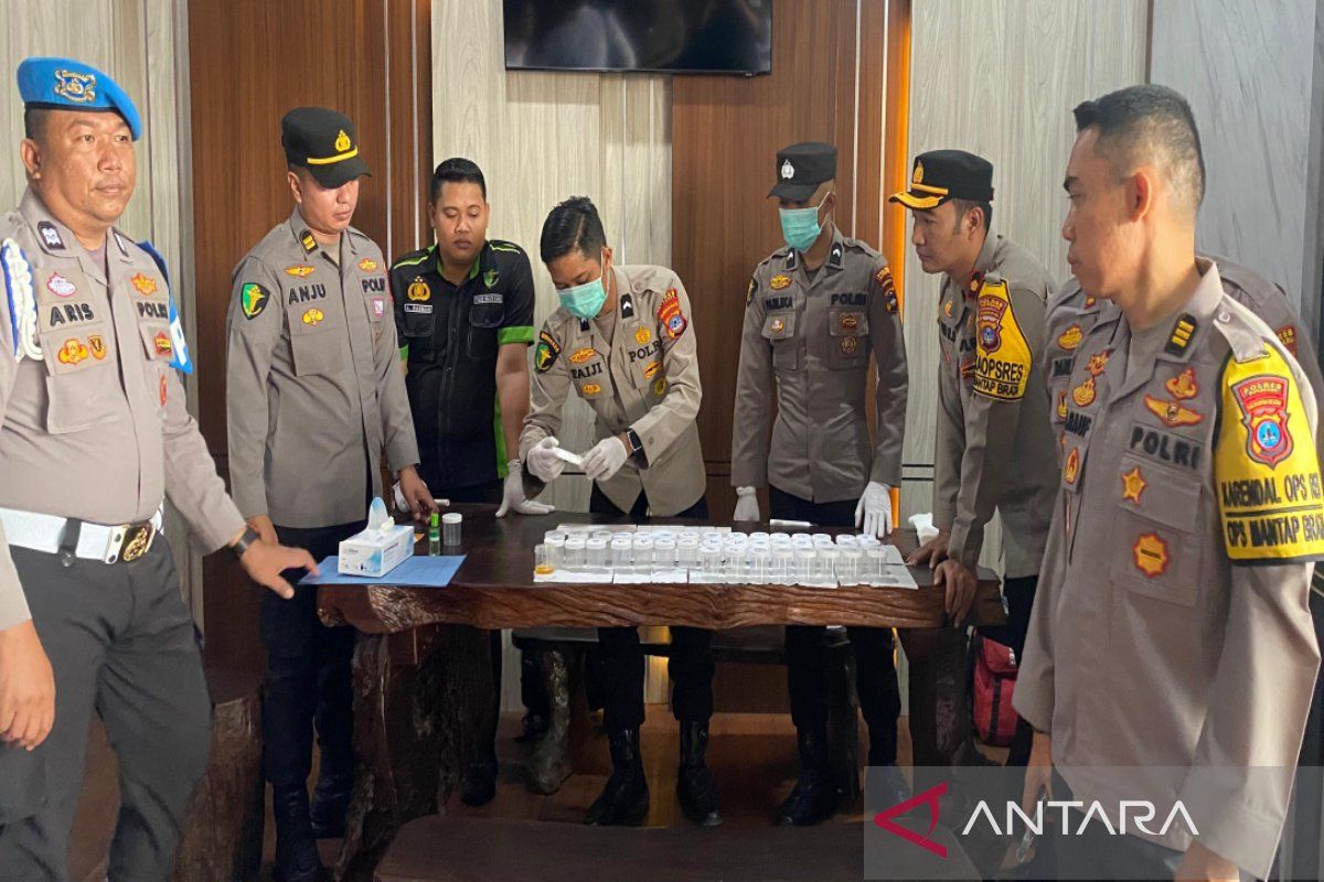 Tes urine personel, Polres Kotabaru komitmen berantas narkoba