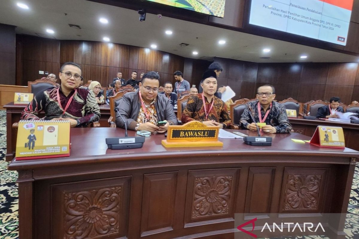 Ada 2 permohonan PHPU, Bawaslu Babel hadir di sidang pendahuluan perselisihan hasil pemilu hingga pembacaan pokok permohonan oleh MK