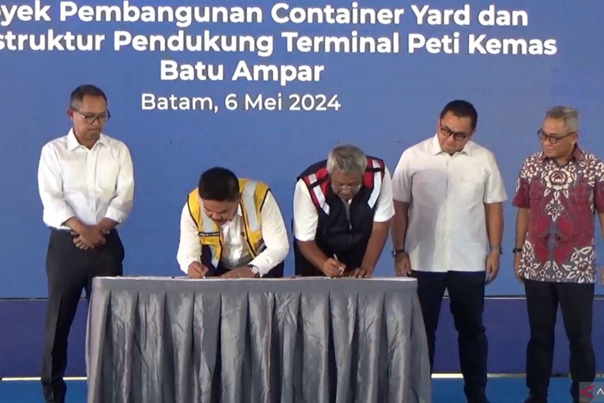 Waskita Beton bangun halaman kontainer di Batam senilai Rp360 miliar