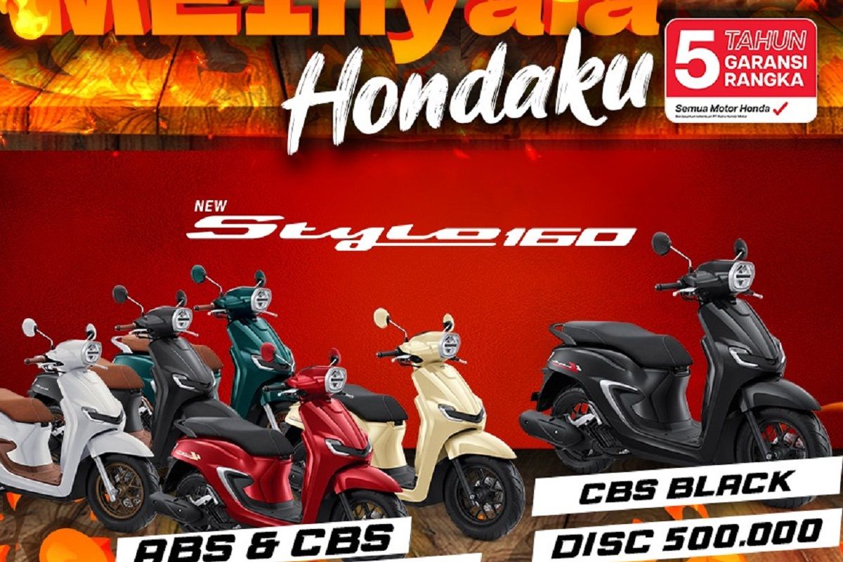 Wujudkan Motor Impian, Honda Babel Hadirkan Promo Menarik di Bulan Mei