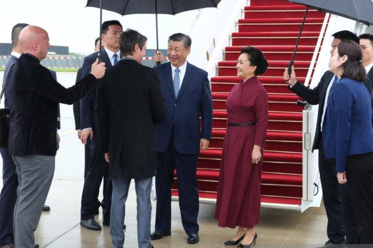 Presiden China Xi Jinping, Prancis dan Komisi Eropa lakukan pertemuan trilateral
