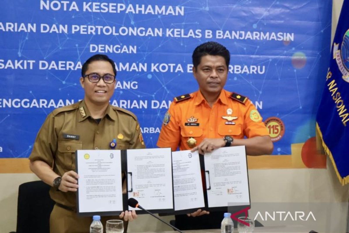 Basarnas Banjarmasin-RS Banjarbaru kerja sama pertolongan rujukan