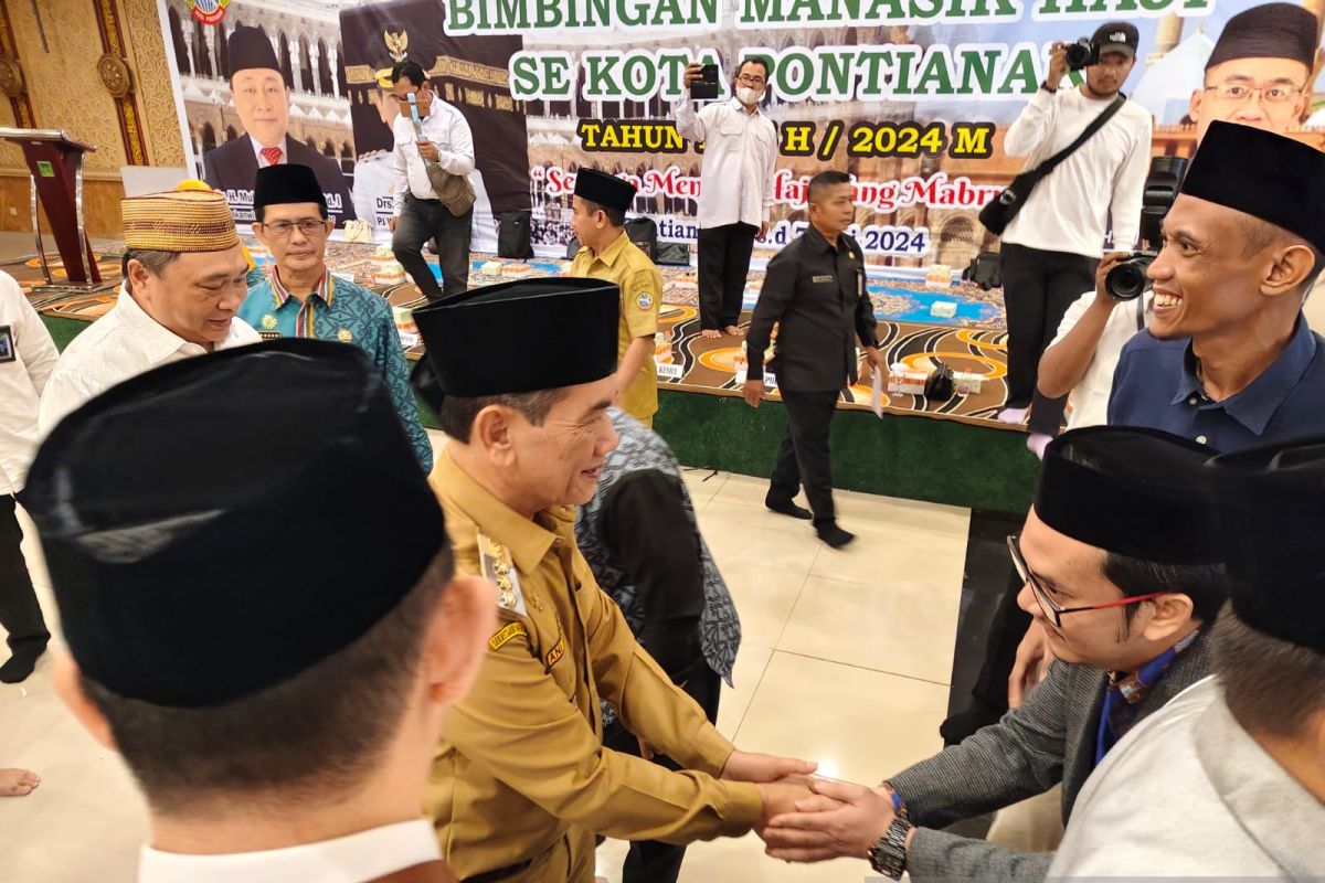 637 calon haji Kota Pontianak ikuti manasik