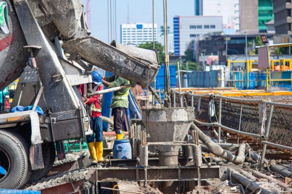 Pembangunan MRT Jakarta Fase 2A CP 201 capai 75,83 persen