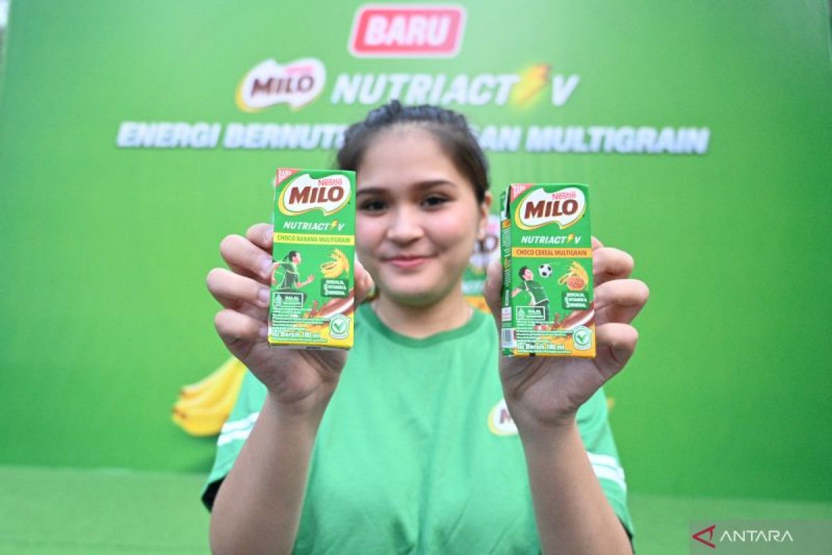 Nestle meluncurkan Milo Milo NutriActiv dengan beberapa biji