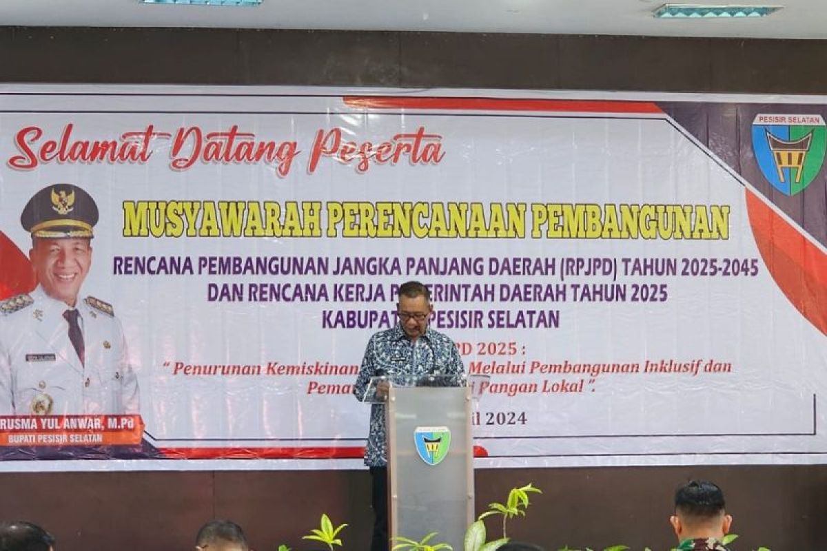 Musrenbang RPJPD 2025-2045 : setiap pembangunan harus benar-benar berpihak kepada masyarakat