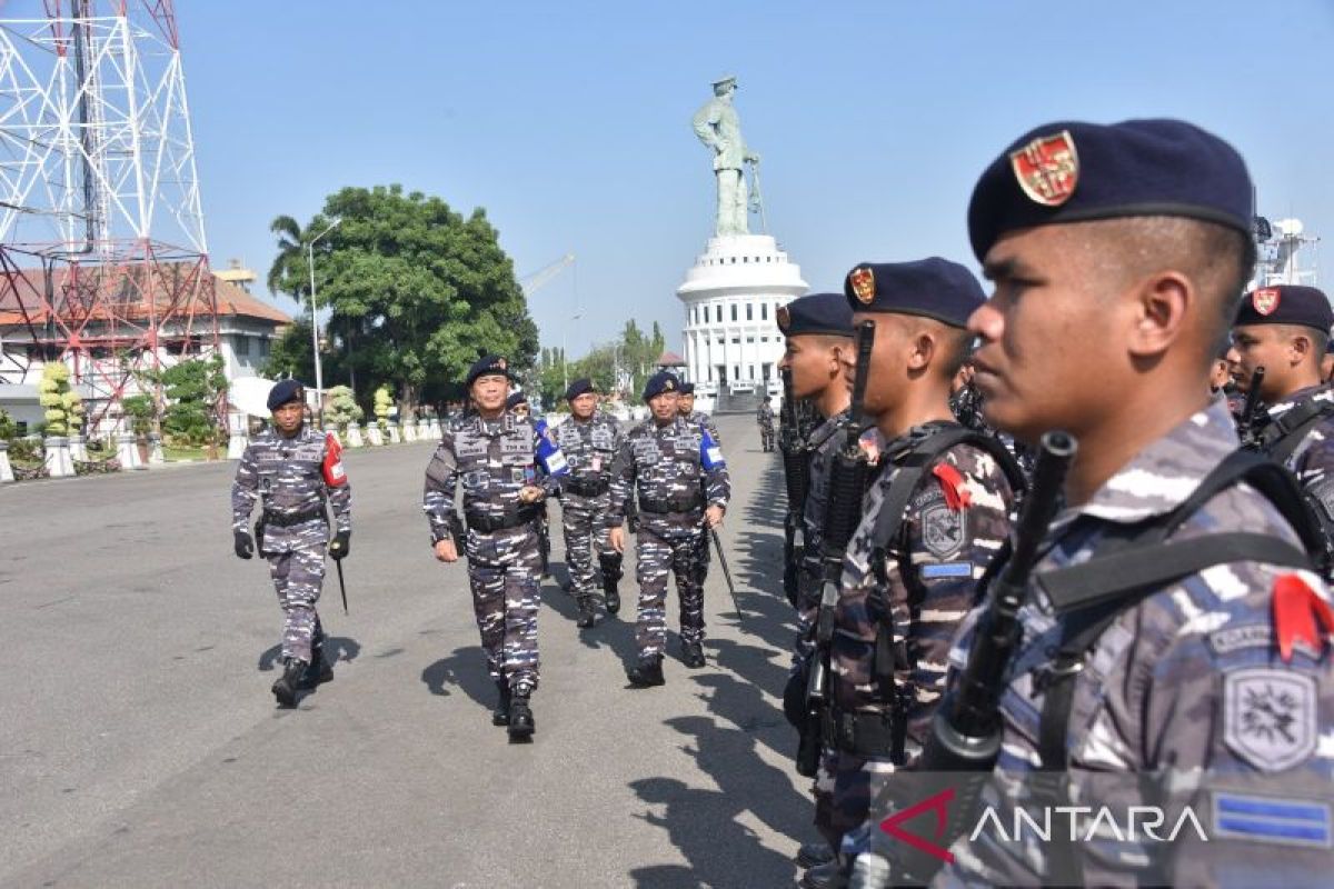 TNI AL siapkan 9 KRI pada Latopslagab di Laut Jawa dan Laut Bali
