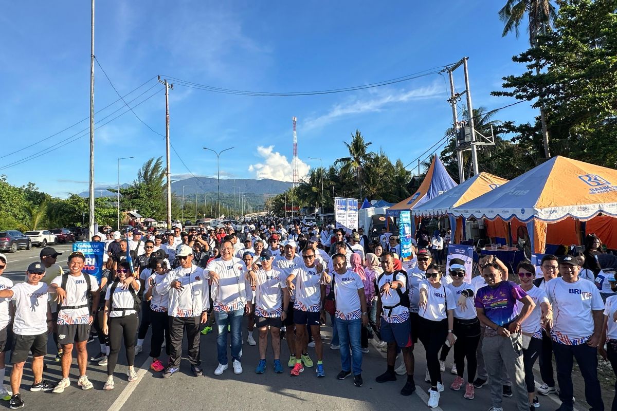 BRI Jayapura gelar "Car Free Day bareng BRImo"