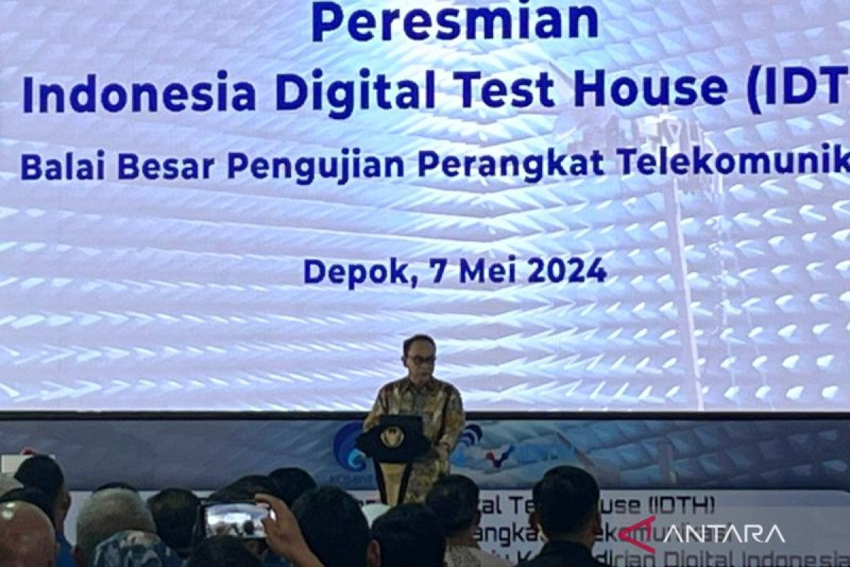 Indonesia Digital Testing House is largest in Southeast Asia: Minister