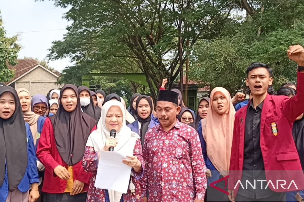 Ratusan kader Muhammadiyah Kalianda Lampung Selatan gelar aksi bela Palestina