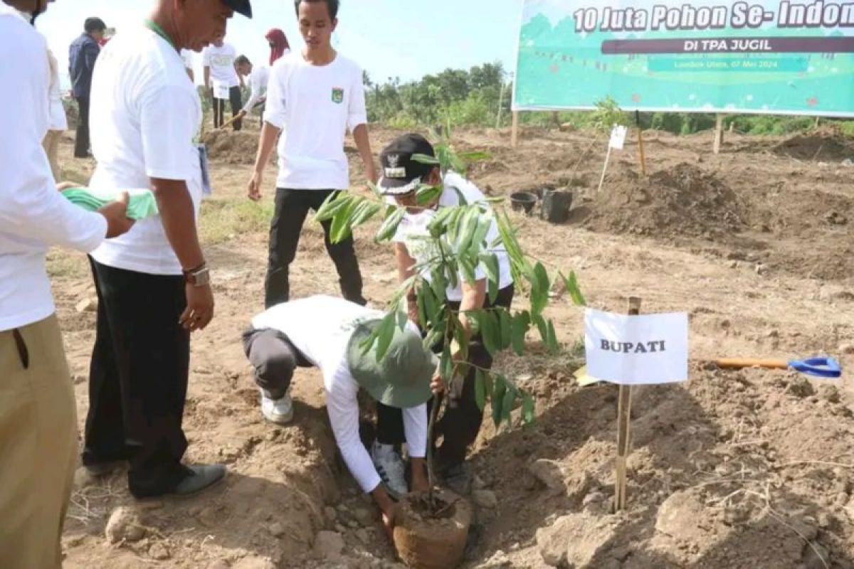 Kemenko PMK dan Pemkab Lombok Utara kolaborasi gelar program penanaman 10 juta pohon