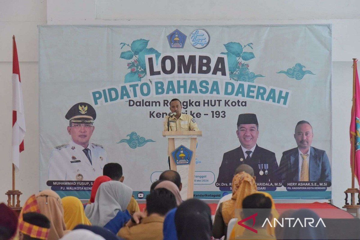 Kendari lestarikan budaya melalui lomba pidato bahasa daerah