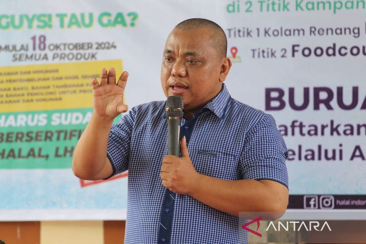 Wabup Gorontalo ingatkan pentingnya sertifikat halal