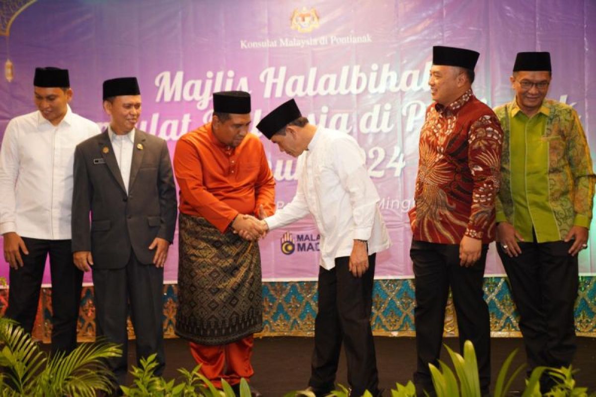 Konsul Malaysia kagumi tradisi halal bihalal di Indonesia