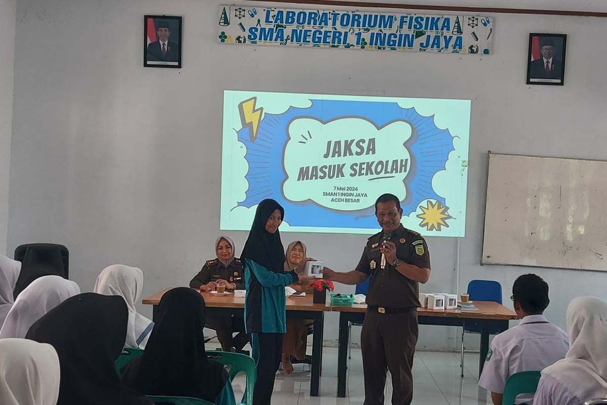 Kejati Aceh gencarkan program JMS cegah pidana di kalangan pelajar