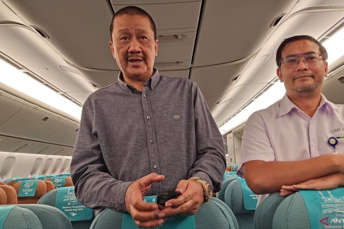 Garuda Indonesia terbangkan 109 ribu jamaah haji ke Tanah Suci
