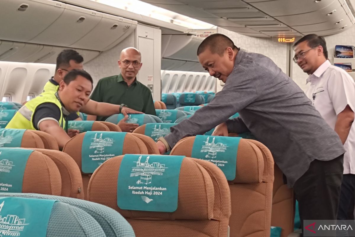Garuda Indonesia siapkan 14 pesawat haji 2024