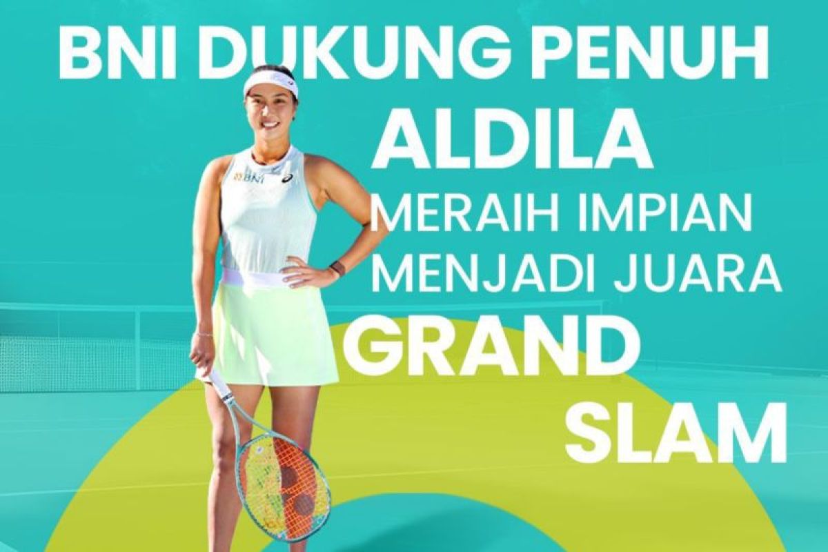 BNI dukung penuh Aldila raih impian juara Grand Slam