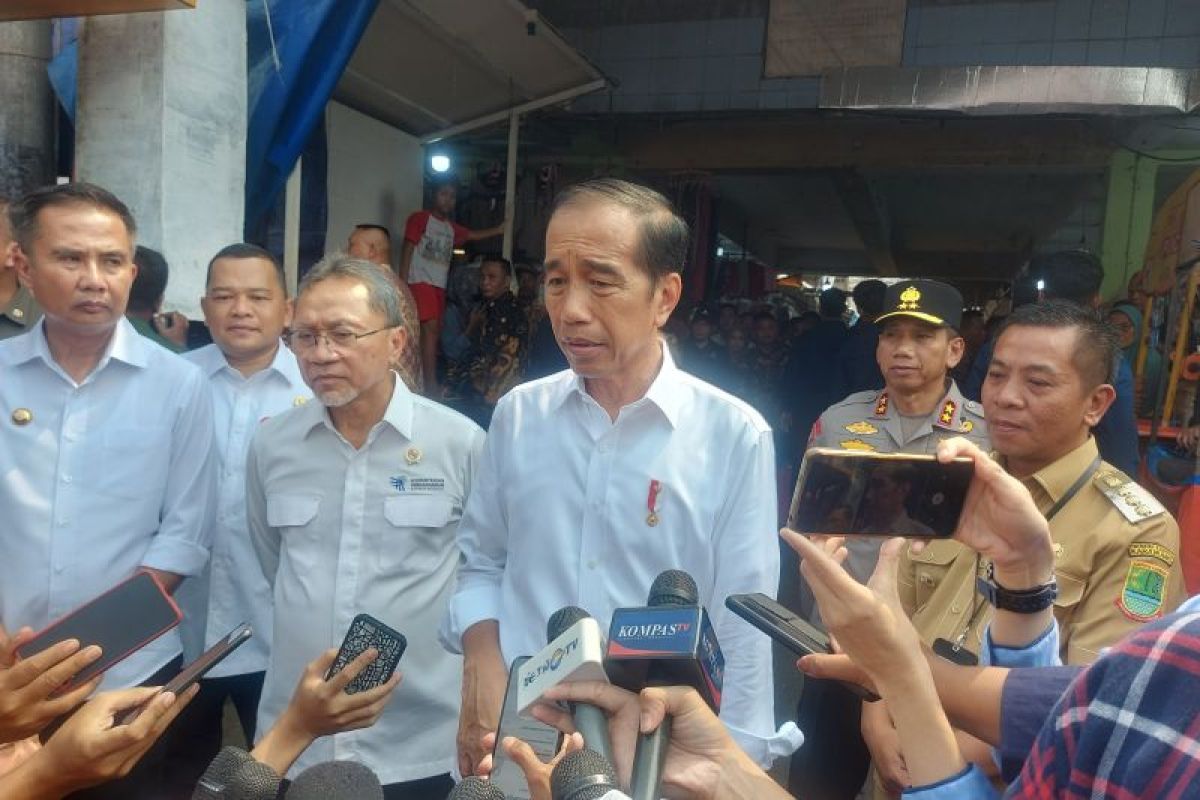 Presiden Jokowi sebut pemerintah bangun sumur pompa untuk antisipasi kemarau