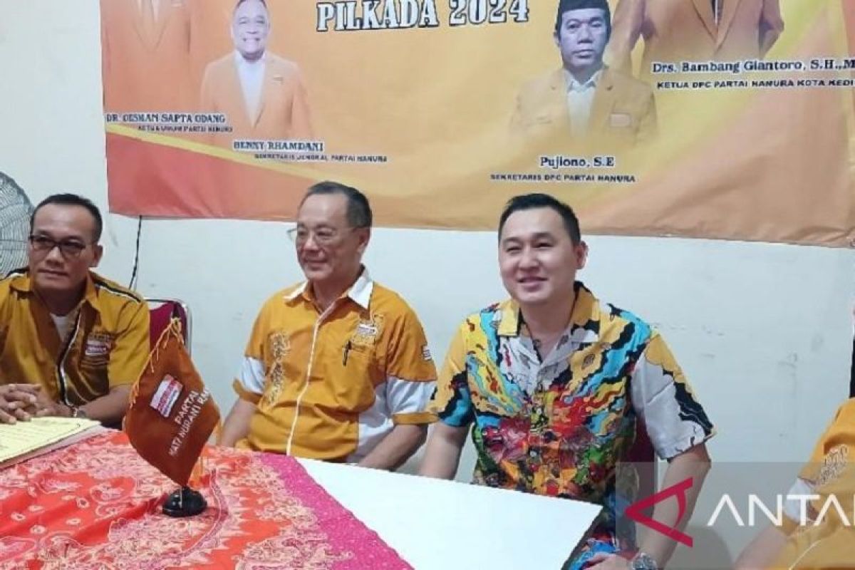 Hanura Kediri terima pengembalian berkas bakal calon  wali kota