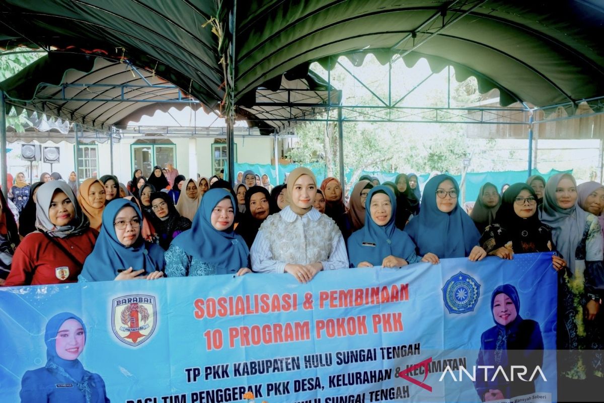 Ketua TP PKK HST dukung kelompok wanita tani mandiri ekonomi
