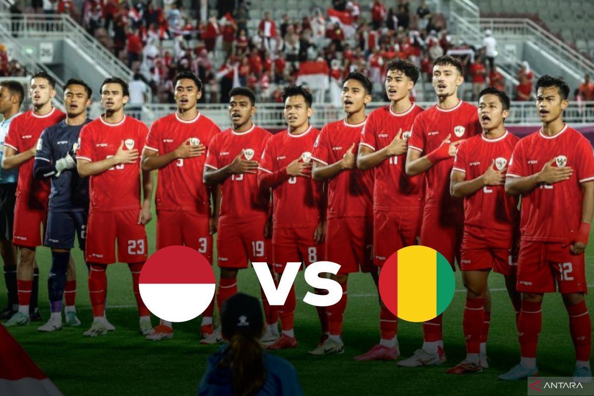 Timnas Guinea bertekad raih kemenangan atas Indonesia