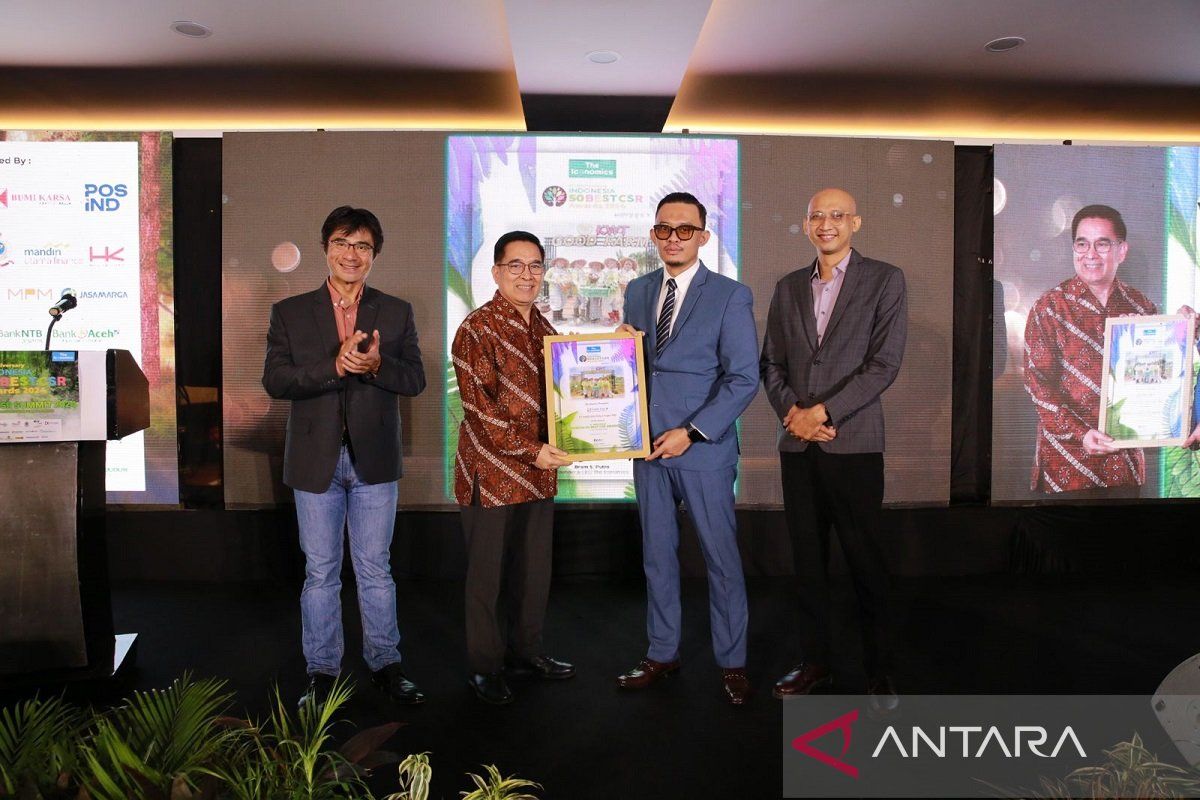 Bina 148 UMKM, PT IKPP raih penghargaan 'Indonesia Best CSR in Pulp & Paper Sector 2024'