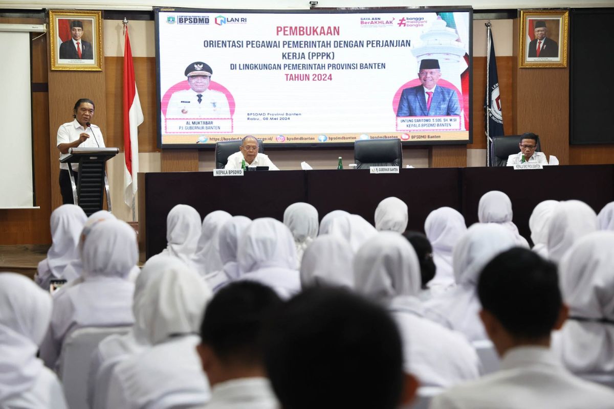 Pemprov Banten beri pembekalan orientasi kerja PPPK