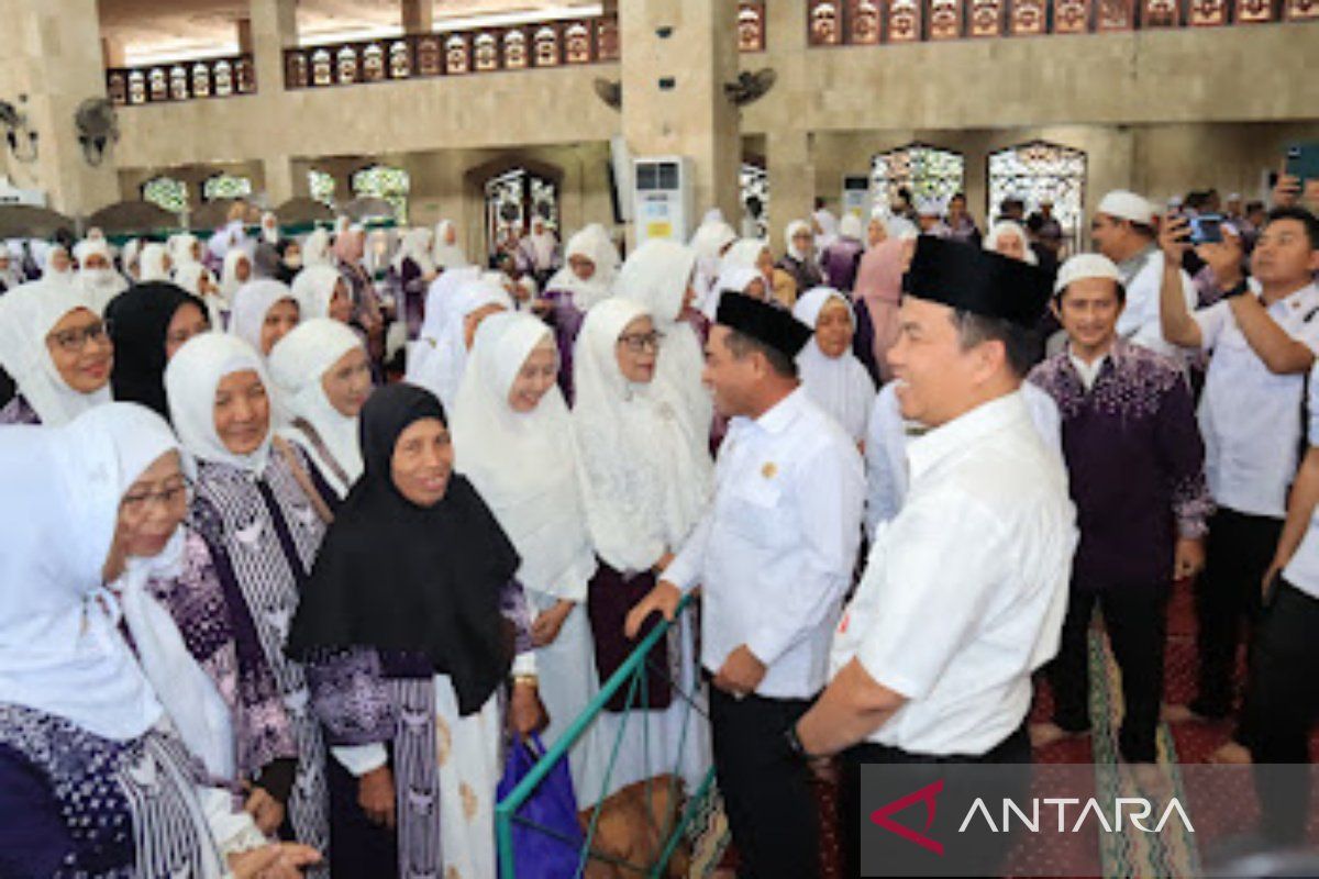 Jamaah Kabupaten Banjar jadi Kloter pertama dari Embarkasi Banjarmasin