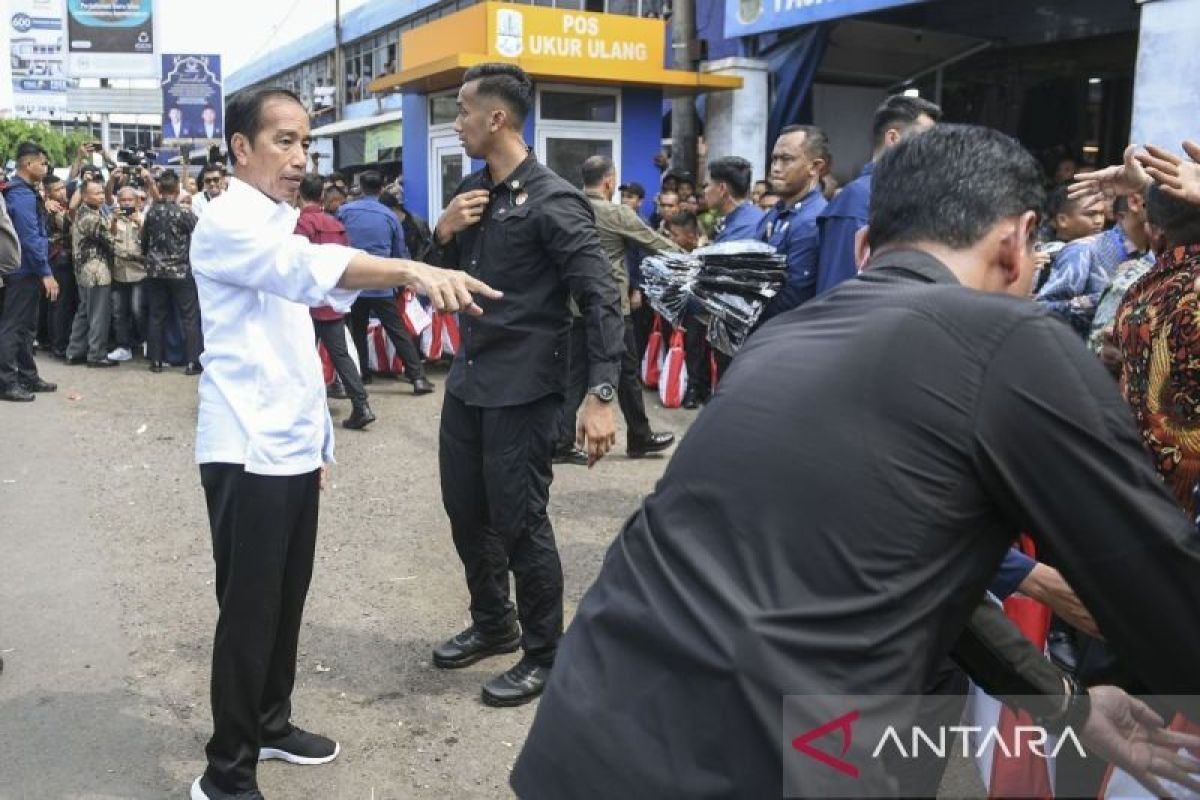 Presiden Jokowi sebut pemerintah bangun sumur pompa untuk antisipasi musim kemarau