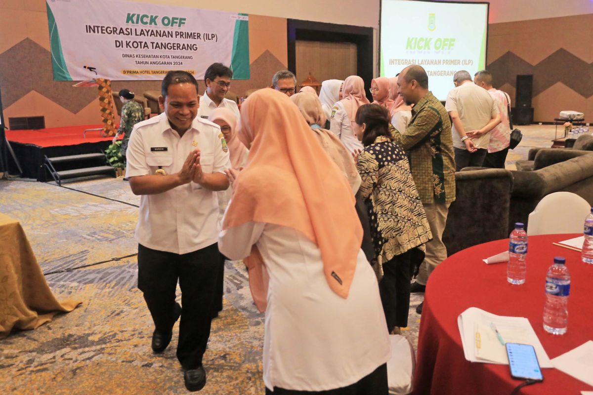 Wali Kota Tangerang dorong percepatan layanan kesehatan terintegrasi