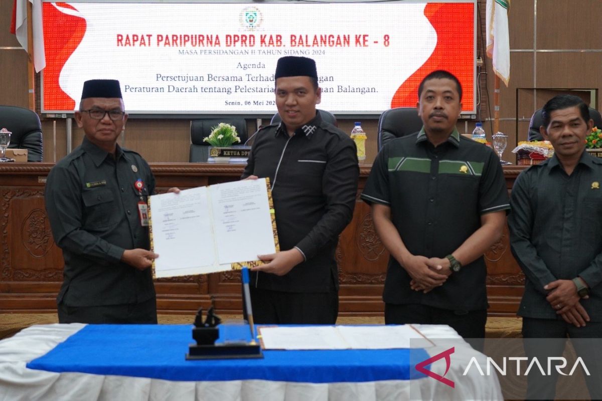 DPRD dan Pemda sepakati Raperda pelestarian kebudayaan Balangan