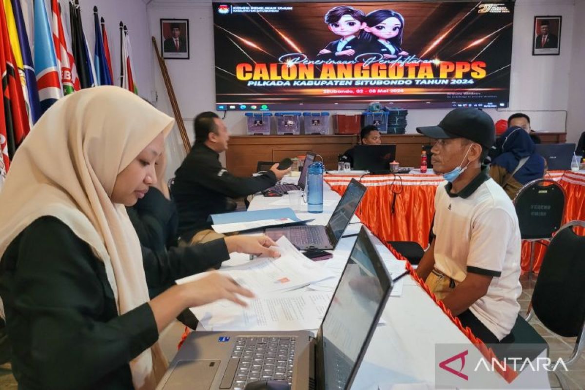 KPU Situbondo catat 914 orang daftar PPS untuk Pilkada