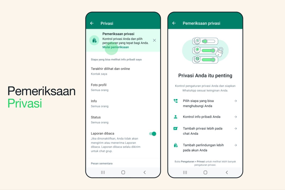 WhatsApp bagikan lima cara jaga privasi percakapan di aplikasi