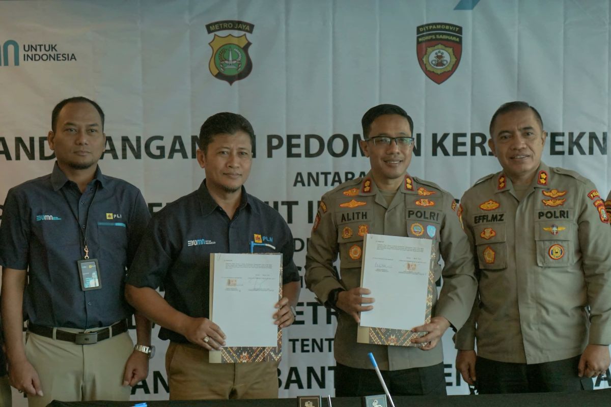 PLN Banten dan Polda Metro MoU pengamanan objek vital ketenagalistrikan