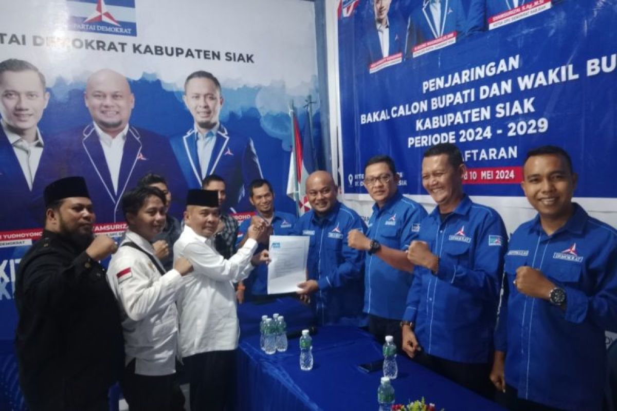 Dulu jadi ketua tim relawan, Suhartono kini jadi penantang petahana di Pilkada Siak