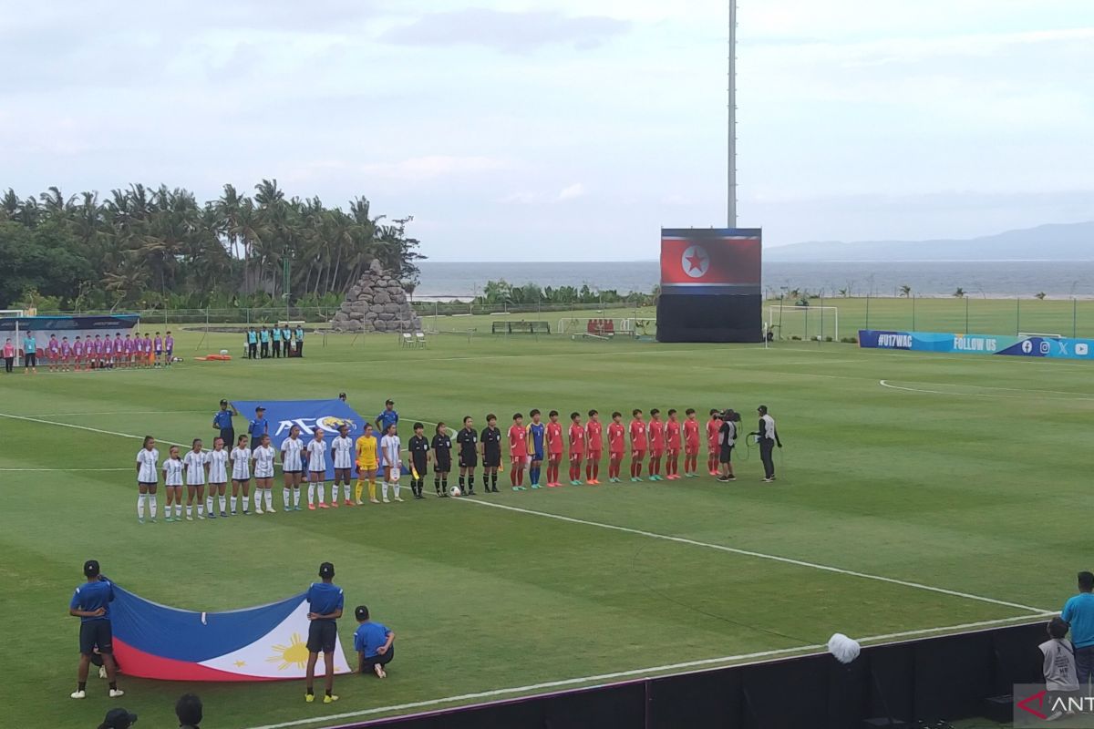 Timnas Korea Utara gilas Filipina skor 6-0 di Piala Asia Putri U-17